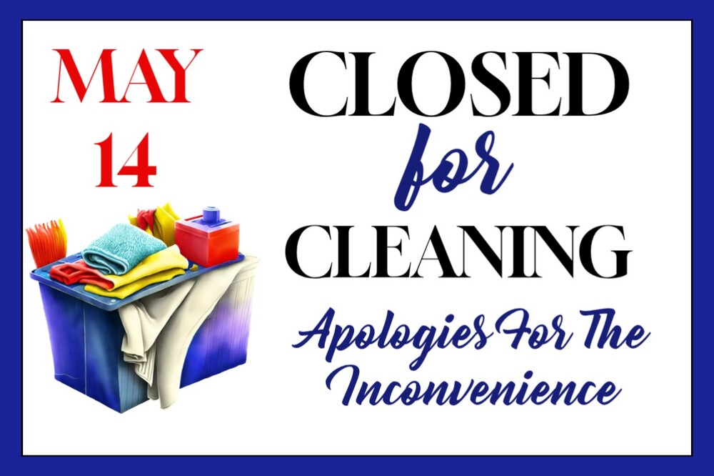 Closed For Cleaning Poster Template Printable - Made with PosterMyWall.jpg